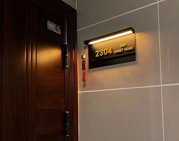 Illuminated Door Sign
