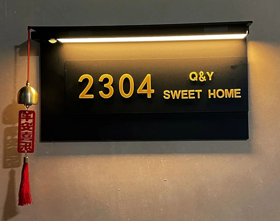Illuminated Door Sign