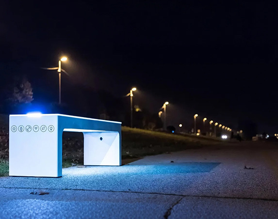 Smart Park Bench 2